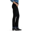 imageLee Womens Legendary Mid Rise Straight Leg JeanDark Wander  Plaid Fleece Lined