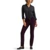 imageLee Womens Legendary Mid Rise Straight Leg JeanDeep Wine Cord