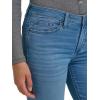 imageLee Womens Legendary Mid Rise Straight Leg JeanFrost Over  Plaid Fleece Lined