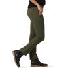 imageLee Womens Legendary Mid Rise Straight Leg JeanOlive Night