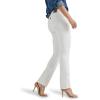 imageLee Womens Legendary Mid Rise Straight Leg JeanWhite