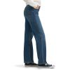 imageLee Womens Legendary Relaxed Straight JeanIndigo Quilt