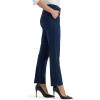 imageLee Womens Ultra Lux Comfort Any Wear Side Vent Ankle PantEmperor Navy