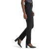 imageLee Womens Ultra Lux Comfort Any Wear Straight Leg PantUnionall Black