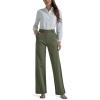 imageLee Womens Ultra Lux Comfort Any Wear Wide Leg PantOlive Grove