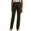 imageLee Womens Ultra Lux Comfort with Flextogo Utility PantDark Olive Night