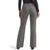 imageLee Womens Wrinkle Free Mid Rise Bootcut PantBlackDrizzle Plaid