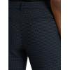 imageLee Womens Wrinkle Free Mid Rise Bootcut PantCharcoal Black Houndstooth