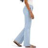 imageLee Womens Wrinkle Free Mid Rise Bootcut PantShy Blue
