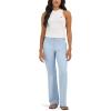 imageLee Womens Wrinkle Free Mid Rise Bootcut PantShy Blue