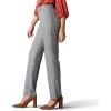 imageLee Womens Wrinkle Free Relaxed Fit Straight Leg PantAsh Heather