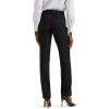 imageLee Womens Wrinkle Free Relaxed Fit Straight Leg PantBlack Pinstripe