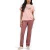 imageLee Womens Wrinkle Free Relaxed Fit Straight Leg PantHenna