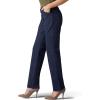 imageLee Womens Wrinkle Free Relaxed Fit Straight Leg PantImperial Blue
