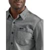 imageLee mens All Purpose Classic Fit Long Sleeve ShirtGray Denim