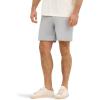 imageLee Mens Extreme Motion 7quot Flat Front ShortDrizzle Gray