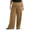 imageLee Womens Plus Size Ultra Lux Comfort Any Wear Wide Leg PantKhaki