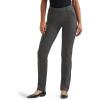 imageLee Womens Ultra Lux Comfort Any Wear Straight Leg PantStatic Gray