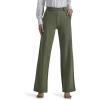 imageLee Womens Ultra Lux Comfort Any Wear Wide Leg PantOlive Grove