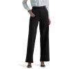 imageLee Womens Ultra Lux Comfort Any Wear Wide Leg PantUnionall Black