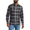 Navy Sage Plaid