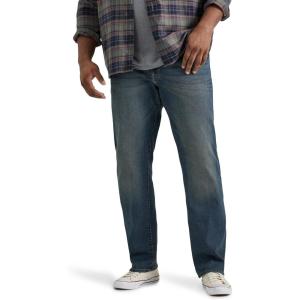 imageLee Mens Big ampamp Tall Extreme Motion Relaxed Straight JeanMaverick