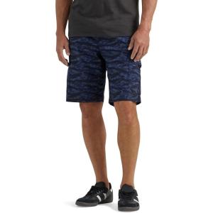 imageLee Mens Extreme Motion Crossroad Cargo ShortBlue Desert