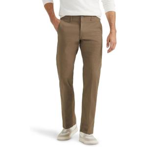 imageLee Mens Extreme Motion Flat Front Regular Straight PantWoodspice