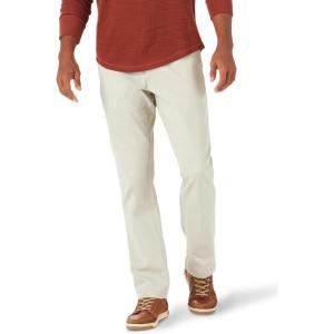 imageLee Mens Extreme Motion Flat Front Relaxed Taper PantDove