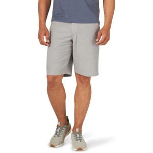 imageLee Mens Extreme Motion Flat Front ShortGray Chambray