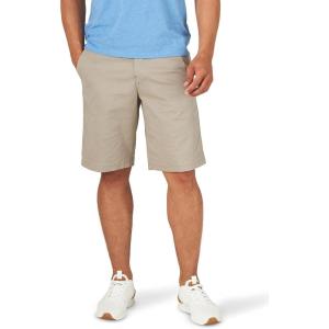 imageLee Mens Extreme Motion Flat Front ShortPebble