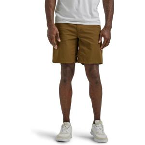 imageLee Mens Extreme Motion Regular Fit Synthetic Flat Front ShortJurassic