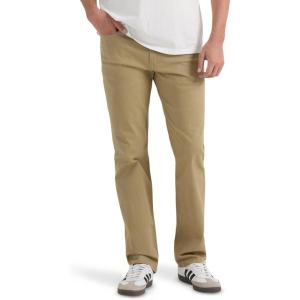 imageLee Mens Extreme Motion Regular Straight JeanKansas City Khaki Twill