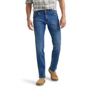 imageLee Mens Extreme Motion Straight Taper JeanGalilean Blue