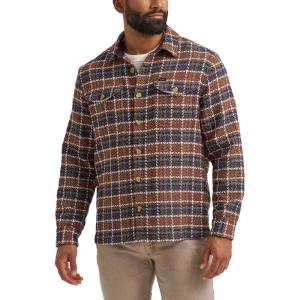imageLee Mens Legendary OvershirtCopper Deep Wine Plaid