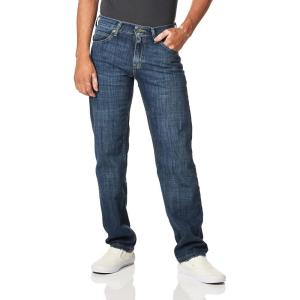imageLee Mens Regular Fit Straight Leg Jean Dark Stone 35W x 30LLenox