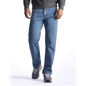 imageLee Mens Regular Fit Straight Leg Jean Dark Stone 35W x 30LLight Stone