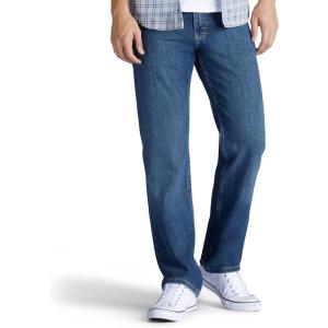 imageLee Mens Regular Fit Straight Leg Jean Dark Stone 35W x 30LTitanium