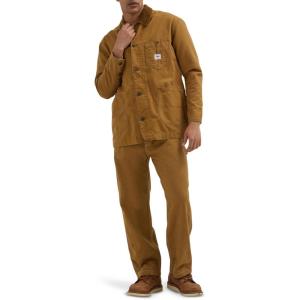 imageLee Mens Workwear Loose Fit Chore CoatGlazed Ginger