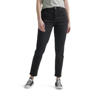 imageLee Womens Legendary High Rise Mom JeanBlack