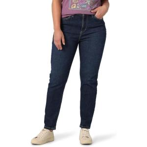 imageLee Womens Legendary High Rise Mom JeanOne Wash