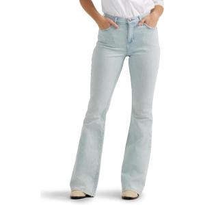 imageLee Womens Legendary Mid Rise Flare JeanBright Blue Day