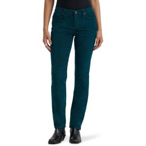 imageLee Womens Legendary Mid Rise Straight Leg JeanTeal Brigade Cord