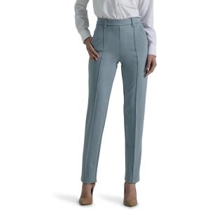 imageLee Womens Ultra Lux Comfort Any Wear Straight Leg PantConcrete Gray