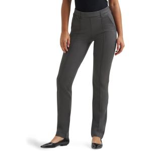 imageLee Womens Ultra Lux Comfort Any Wear Straight Leg PantStatic Gray