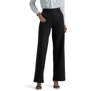 imageLee Womens Ultra Lux Comfort Any Wear Wide Leg PantUnionall Black