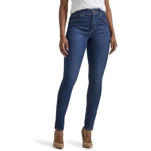 imageLee Womens Ultra Lux Comfort with Flex Motion Skinny Leg Jean with Ever FitDeepest Dark
