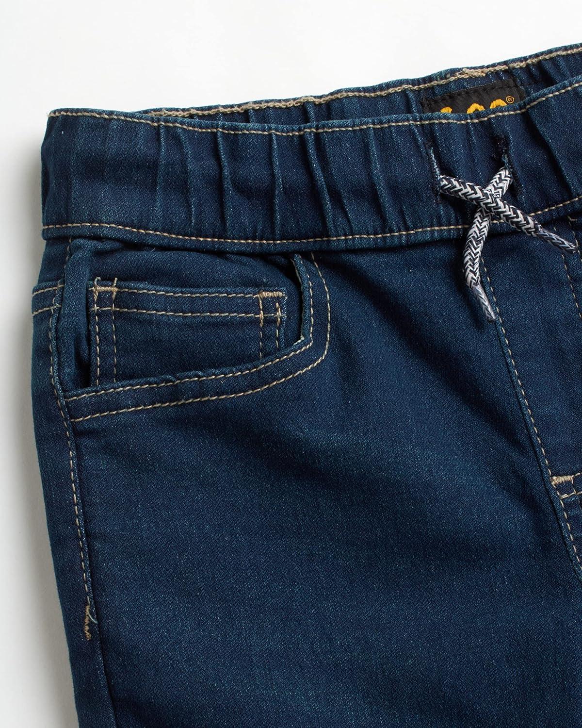 imageLee Boys Jeggings  Pull On Super Stretch Denim Skinny Jeans for Boys 420Indigo Rinse