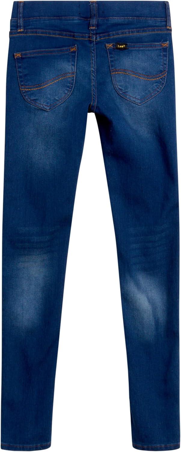 imageLee Girls Jeggings  Pull On Super Stretch Denim Skinny Jeans for Girls 46XBright Blue