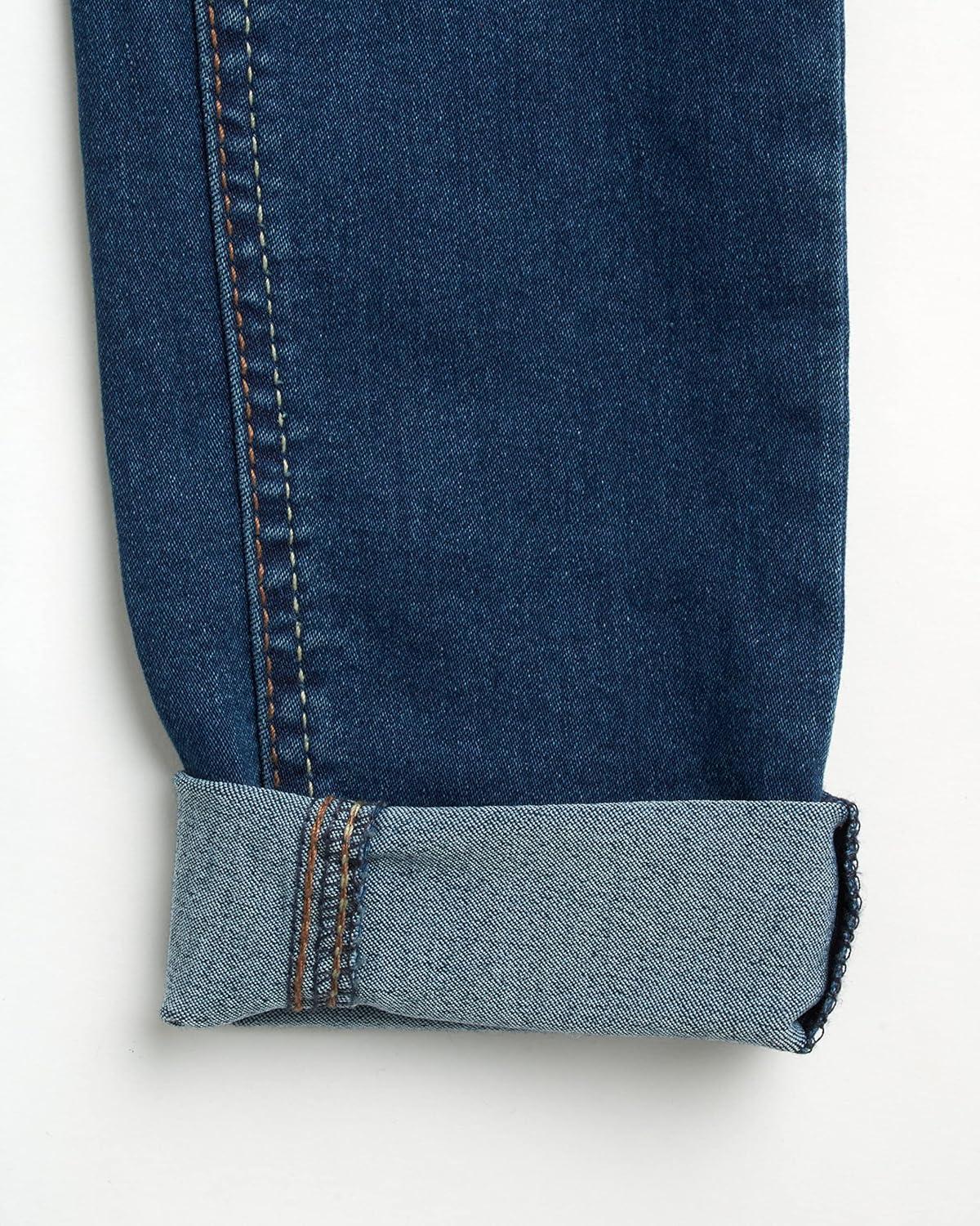 imageLee Girls Jeggings  Pull On Super Stretch Denim Skinny Jeans for Girls 46XMazarine